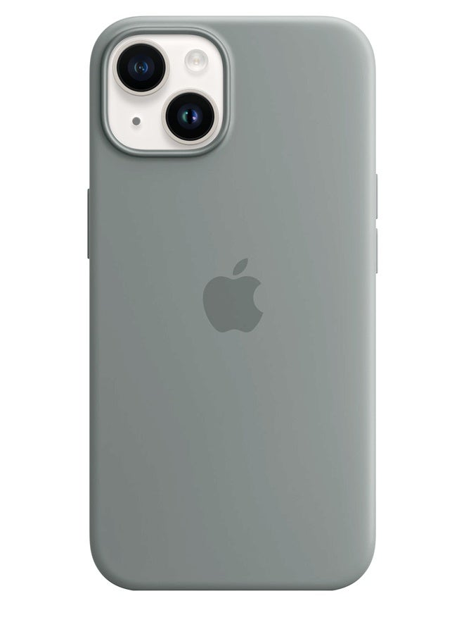 ميدا جراب سيليكون لموبايل ايفون 14 - 6.1 انش حماية كامل الجسم بملمس ناعم حريري غطاء مضاد للصدمات - Image 3